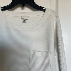 A NEW DAY Ribbed Boxy Sweatshirt with Pocket